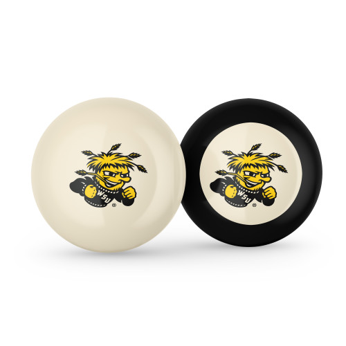 Wichita St Shockers Cue Ball & 8 Ball - Combo Pack