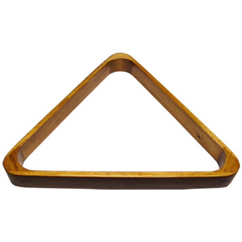 Deluxe Wood Pool Ball Triangle, Oak