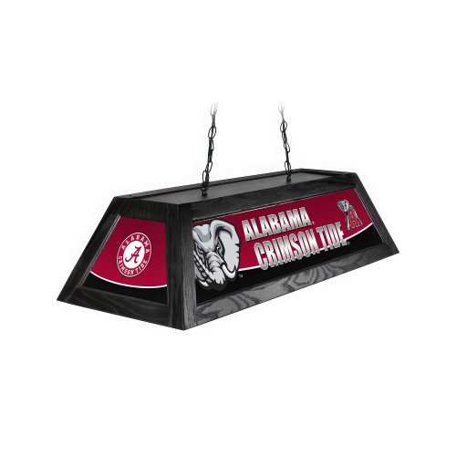 Alabama Crimson Tide 42” Spirit Billiard Lamp – Black Frame