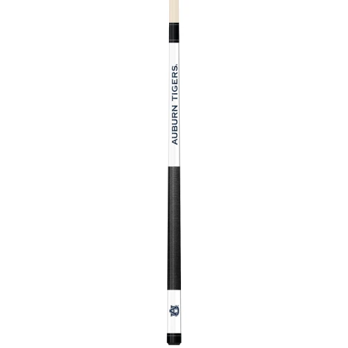 Auburn Tigers Custom Engraved White Billiard Cue - Blue
