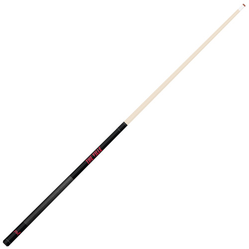 Louisville Cardinals Custom Engraved Black Billiard Cue - Red