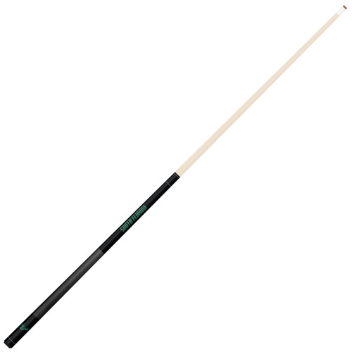 South Florida Bulls Custom Engraved Black Billiard Cue - Green