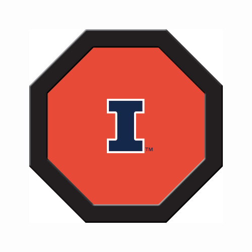 Illinois Fighting Illini 48" Standard Game Table Felt
