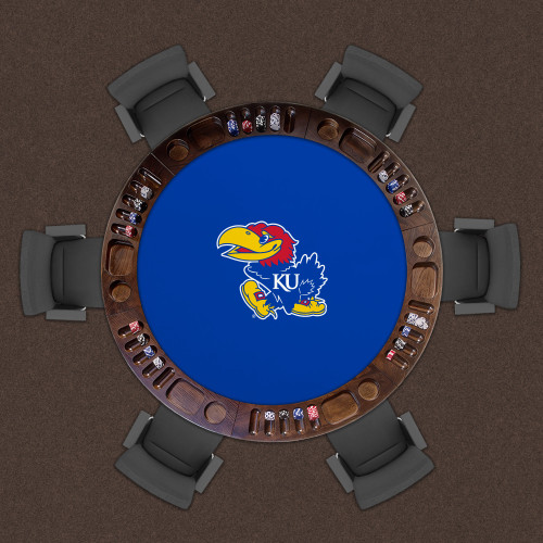 Kansas Jayhawks 48" Standard Game Table Felt