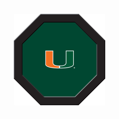 Miami Hurricanes 48" Standard Game Table Felt