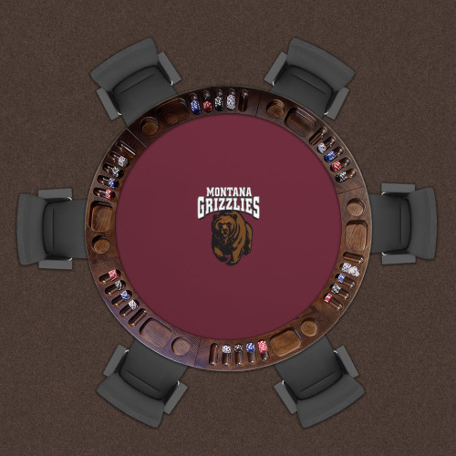 Montana Grizzlies 48" Standard Game Table Felt