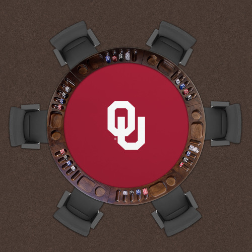 Oklahoma Sooners 48" Standard Game Table Felt
