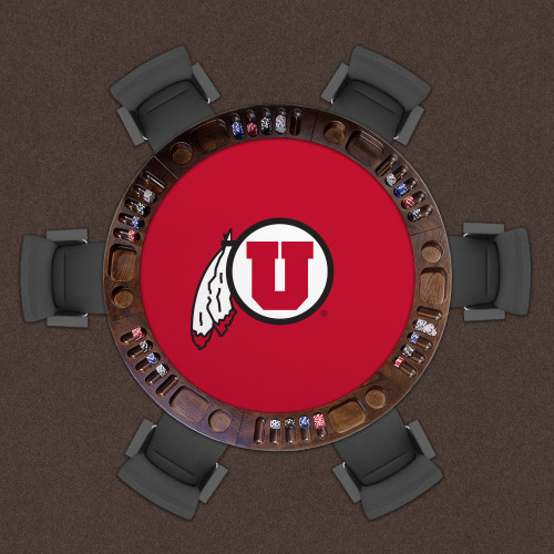 Utah Utes 48" Standard Game Table Felt