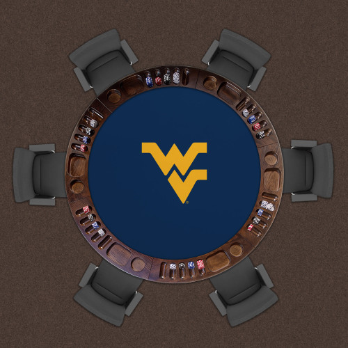 West Virginia Mountaineers 48" Standard Game Table Felt