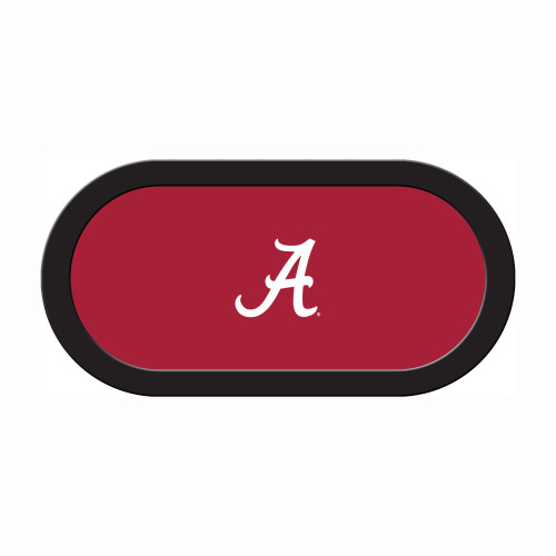 Alabama Crimson Tide 96" Texas Hold 'Em Game Table Felt