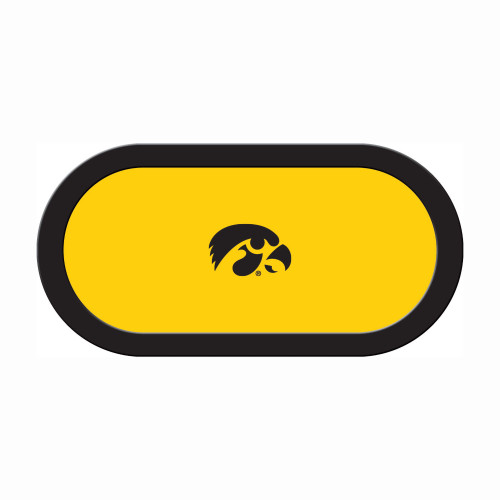 Iowa Hawkeyes 96" Texas Hold 'Em Game Table Felt