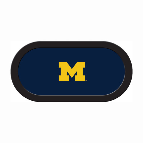 Michigan Wolverines 96" Texas Hold 'Em Game Table Felt