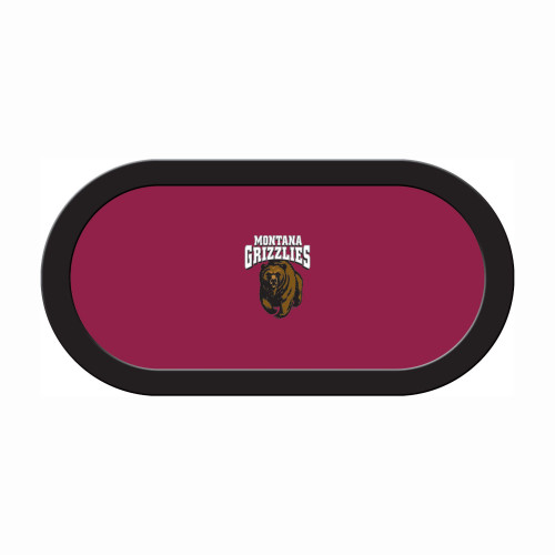 Montana Grizzlies 96" Texas Hold 'Em Game Table Felt