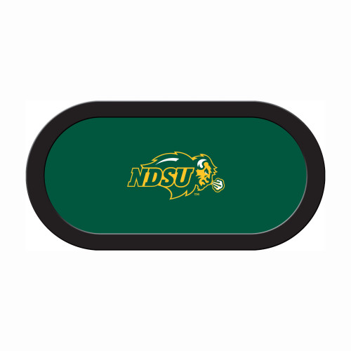 North Dakota St. Bison 96" Texas Hold 'Em Game Table Felt