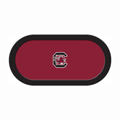 South Carolina Gamecocks 96" Texas Hold 'Em Game Table Felt