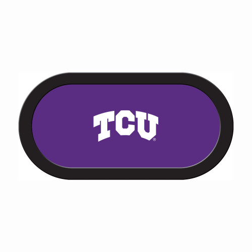 TCU Horned Frogs 96" Texas Hold 'Em Game Table Felt