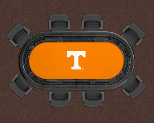 Tennessee Volunteers 96" Texas Hold 'Em Game Table Felt
