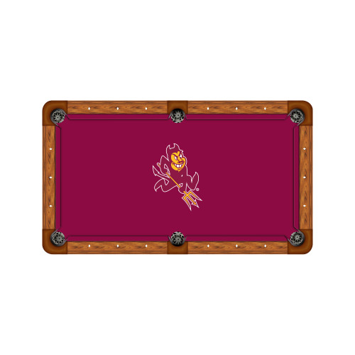 Arizona State Sun Devils 9' Recreational Billiard Table Felt - Mascot