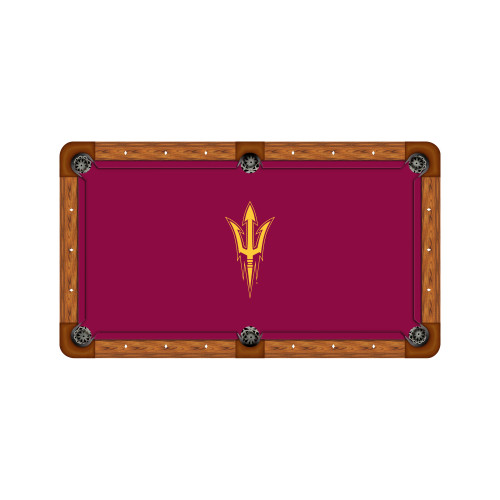 Arizona State Sun Devils 9' Recreational Billiard Table Felt - Pitchfork
