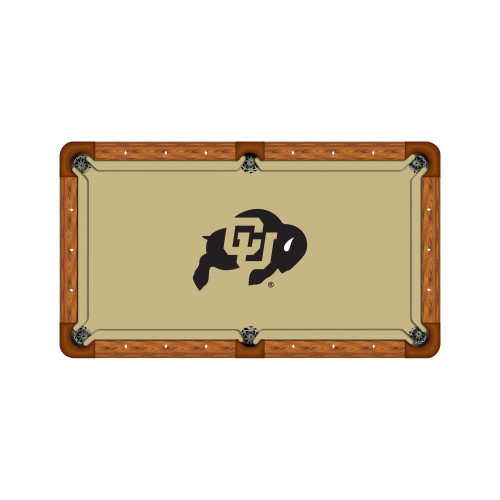 Colorado Buffaloes 9' Recreational Billiard Table Felt