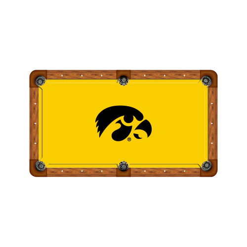 Iowa Hawkeyes 7'/8' Recreational Billiard Table Felt