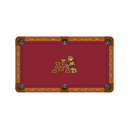 Minnesota Golden Gophers 9' Recreational Billiard Table Felt - Mascot