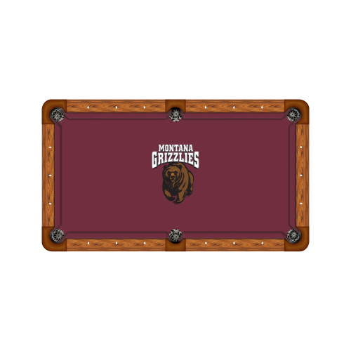 Montana Grizzlies 9' Recreational Billiard Table Felt