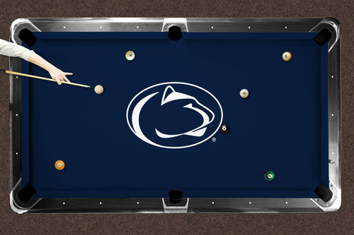 Penn State Nittany Lions 7'/8' Recreational Billiard Table Felt - Mascot