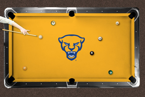 Pittsburgh Panthers 9' Recreational Billiard Table Felt - Mascot