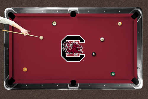 South Carolina Gamecocks 7'/8' Recreational Billiard Table Felt