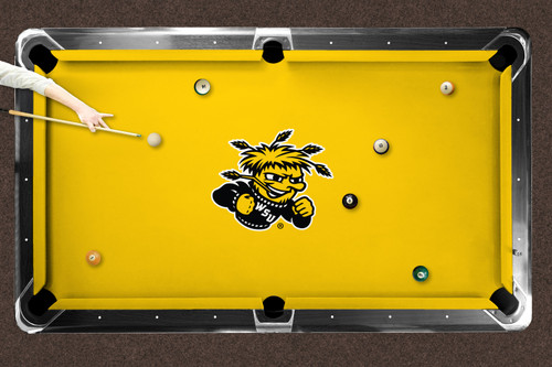 Wichita State University Shockers 7'/8' Recreational Billiard Table Felt