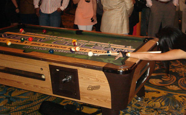 Custom Pool Table Felt - NBA All-Star Bash