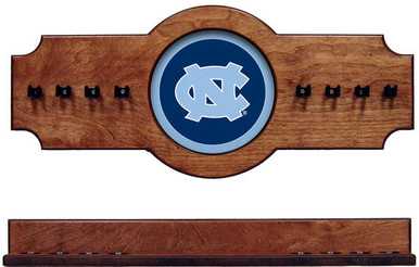 Tar Heels Racks North Carolina Tar Heels 8 Cue Wall Rack | CueSight.com