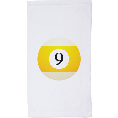 Nine Ball Plush Microfiber Velour Towel | CueSight.com