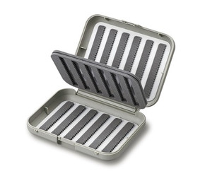 C&F Small 12-Row Midge Fly Case w Two-Sided F.Page