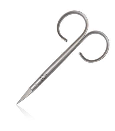 Renomed Curved Fly Tying Scissors