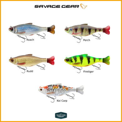 Savage Gear 3D Hard Pulsetail Roach | 13.5cm/40g & 18cm/90g |  Predator Lure