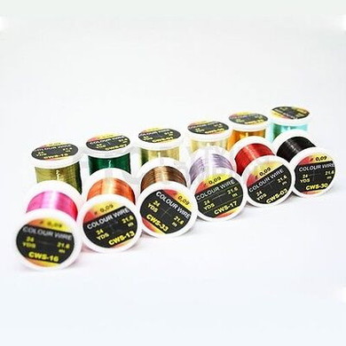 Hends Colour Fly Tying Wire - 3 sizes