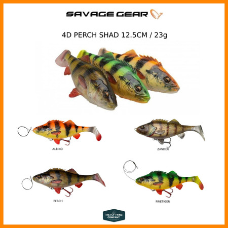 Savage Gear 4D Perch Shad 12.5cm