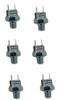 Air Compressor Tank Pressure Switch 110 PSI On / 145 PSI Off 1/4 NPT (6-PACK)