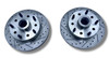 mustang 2 ii front disc brake conversion kit rotors