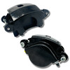 mustang 2 ii front disc brake conversion kit black calipers