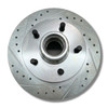 1988-98 Chevy/GMC 3100 OBS Drilled & Slotted RotorsZinc Coated (PAIR)