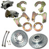 ford 9 inch rear disc brake conversion kit big ford torino old ford with silver calipers