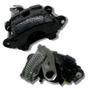 1988-1998 chevy 1500 obs rear end disc brake conversion kit with black e-brake calipers