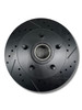 63-87 Chevy C10 Front & Rear Rotors 5x5 Drilled and Slotted BLACK (PAIR)