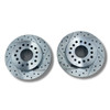1955-1957 Chevy Bel Air Rear Disc Brake Conversion Kit rotors