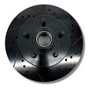 1988-98 Chevy/GMC 3100 OBS Drilled & Slotted Rotors BLACK (FRONT AND REAR)