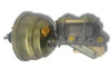 Universal 8" Dual Power Brake Booster 1-1/8" Master Cylinder PV4 Disc/Disc Valve