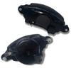 1973-1987 Chevy C10 Truck Front Disc Brake Kit black calipers